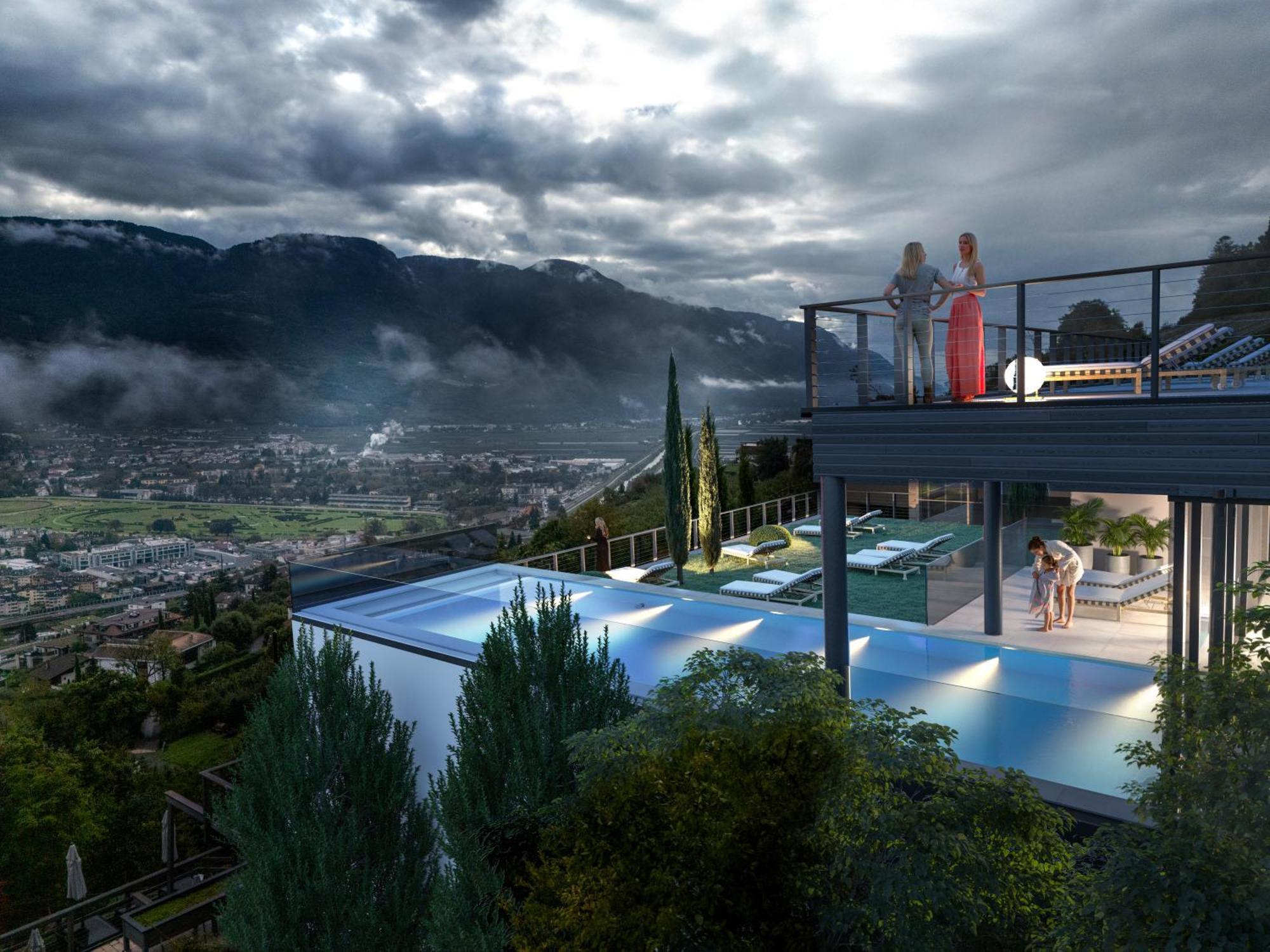 Residence Aqualis Marlengo Bagian luar foto